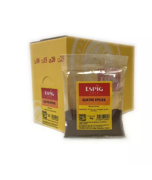 QUATRE EPICES - Espig - 20x50g